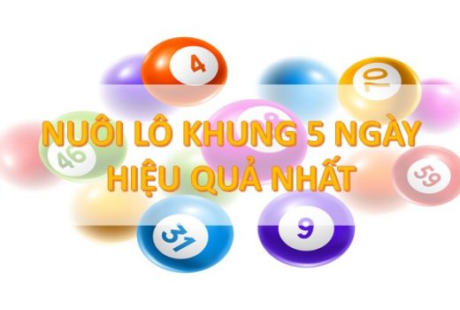 Cầu lô bạch thủ nuôi khung 5 ngày